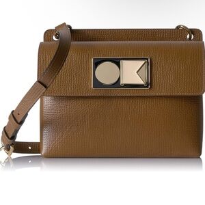 Orla Kiley Textured Robin Bag Purse Crossbody Nutmeg Brown